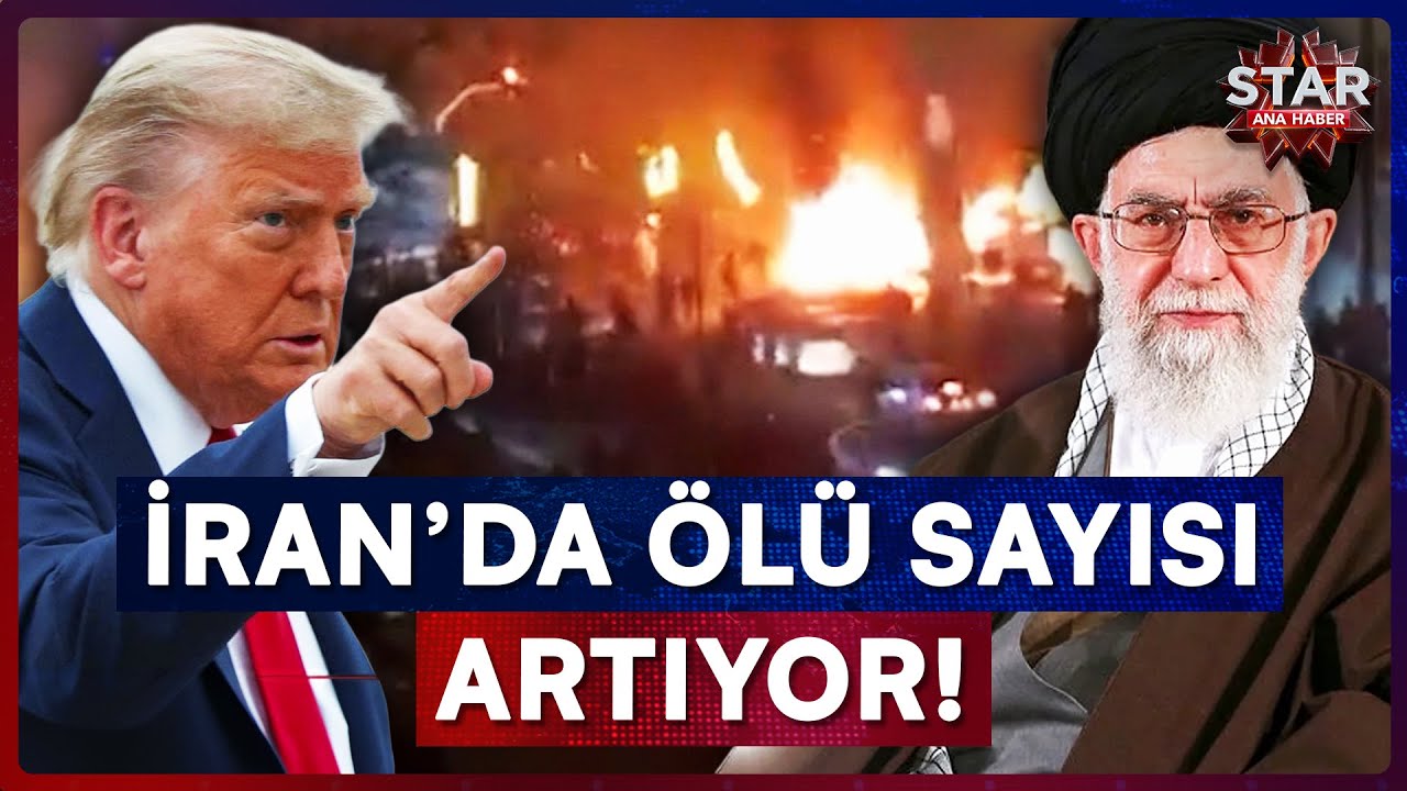 İran'da Rejim D&uuml;ş&uuml;yor Mu? Trump Resti &Ccedil;ekti: 'Sizi Vururuz!' | Star Ana Haber