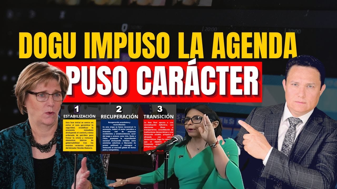 DOGU LLEGÓ IMPONIENDO QUIÉN MANDA FRENTE A DELCY, JORGE Y DIOSDADO