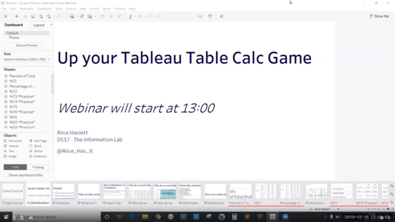 Up your Tableau Table Calc Game