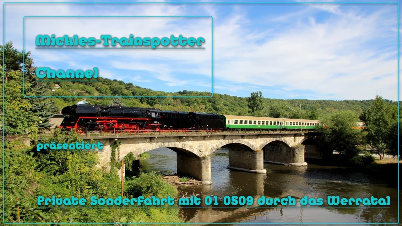 ☆☆☆ Private Sonderfahrt mit 01 0509 durch das Werratal ☆☆☆
