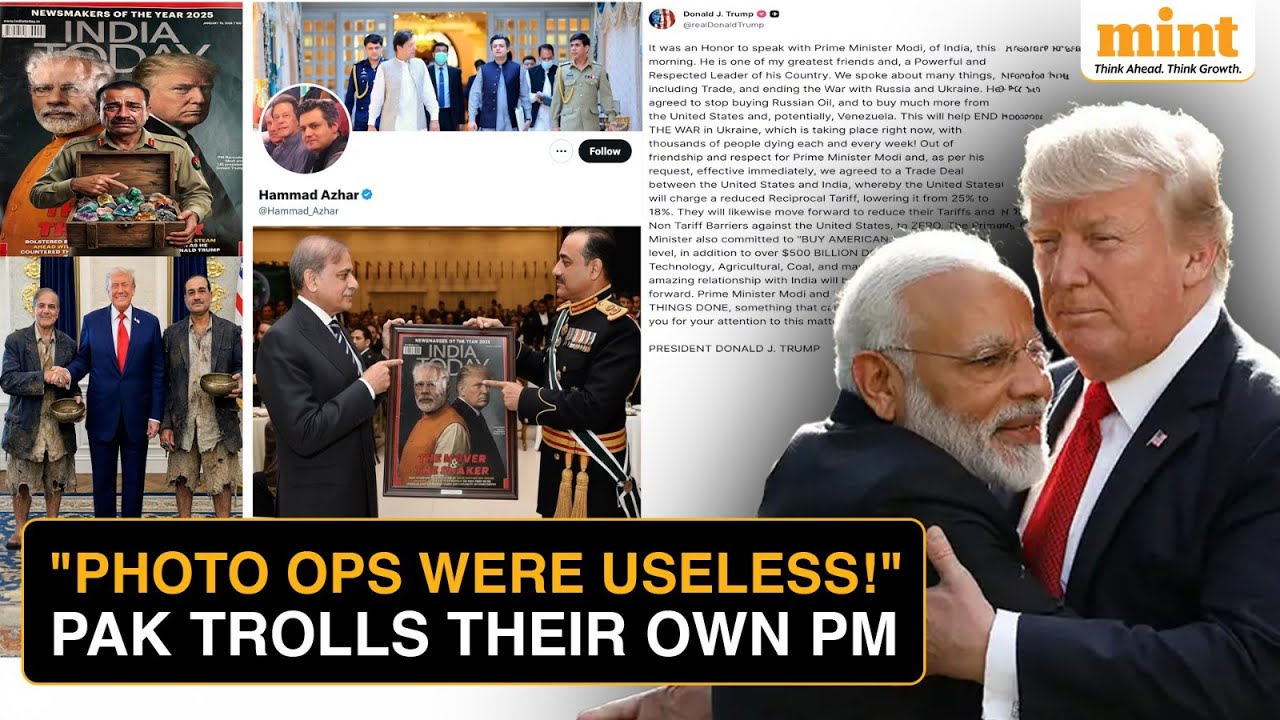 Meltdown In Pakistan After India-U.S. Trade Deal Announcement, Citizens Troll Their Own Government
