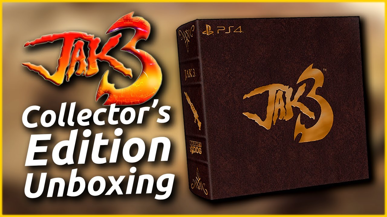 What's inside this LIMITED RUN Jak 3 Collector's Edition? - Full Unboxing