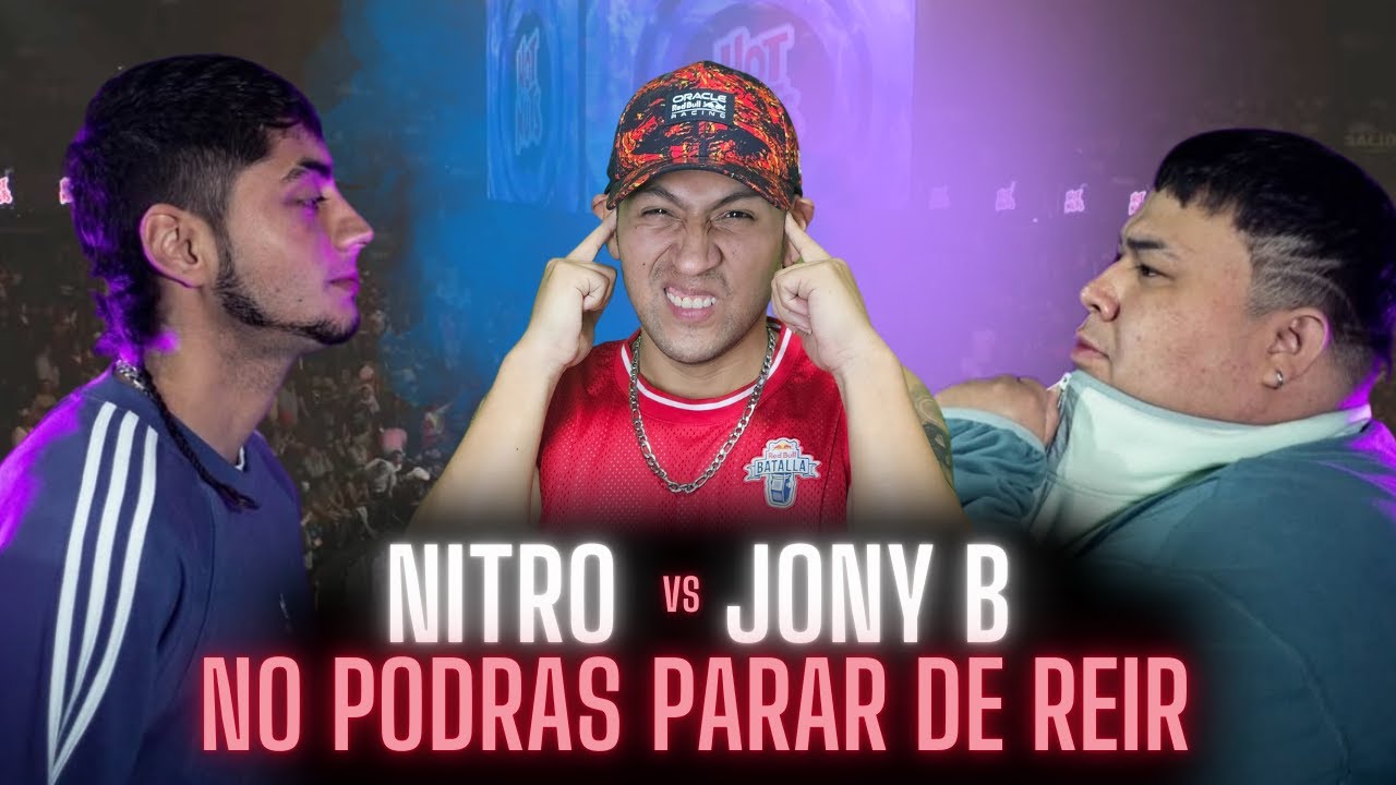 JONY BELTRAN vs NITRO | NO PODRAS PARAR DE REIR 🤣
