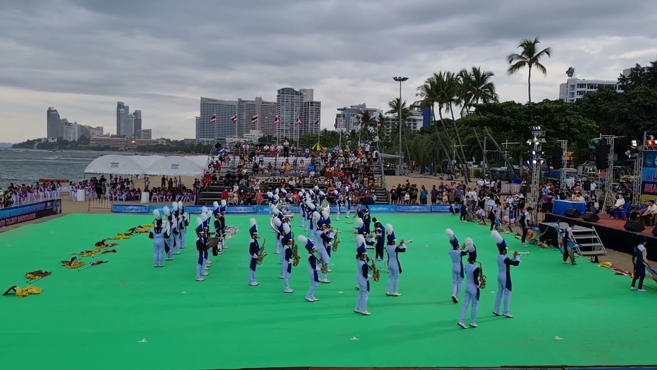วงโยธวาทิตลำปางกัลยาณีMusic On The Beach 2022 - Beach Talent Showbands