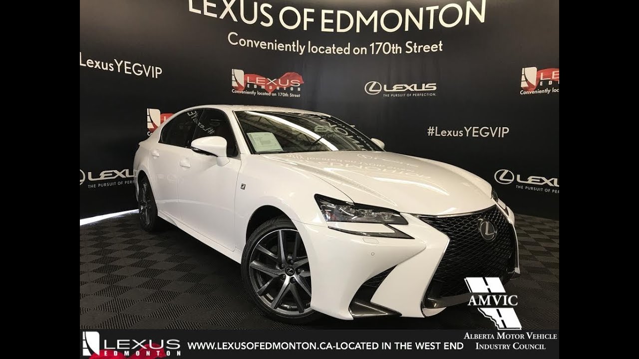 White 2018 Lexus GS 350 F Sport Series 2 Review