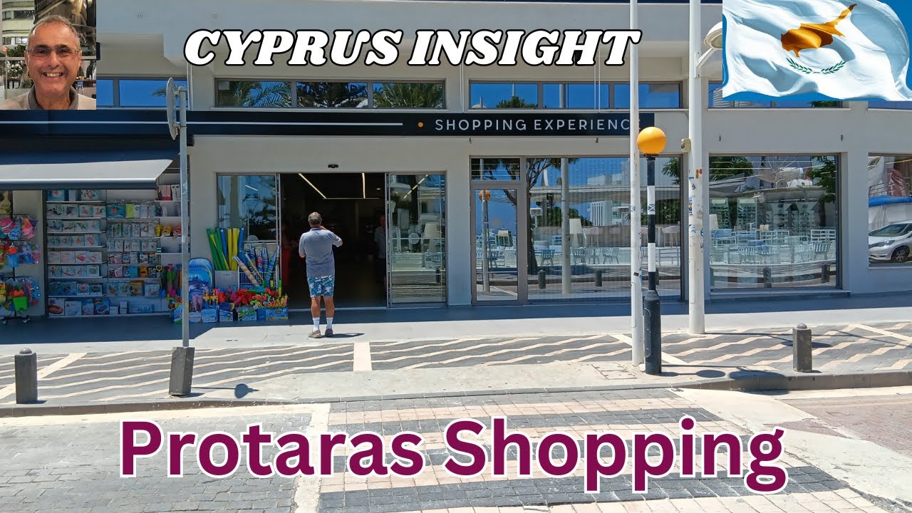 Shopping in Protaras Cyprus - What is avaliable?