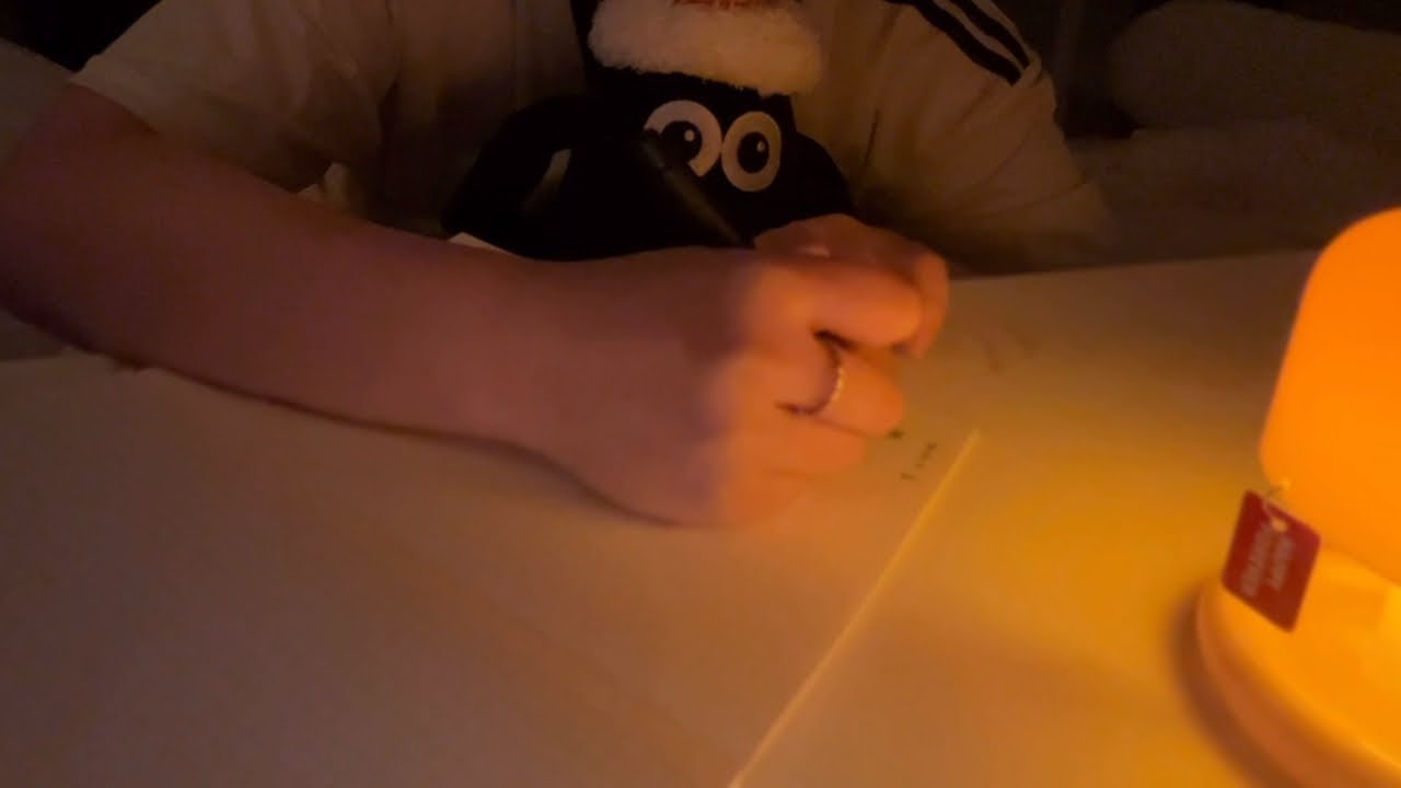 ASMR | Journal with me