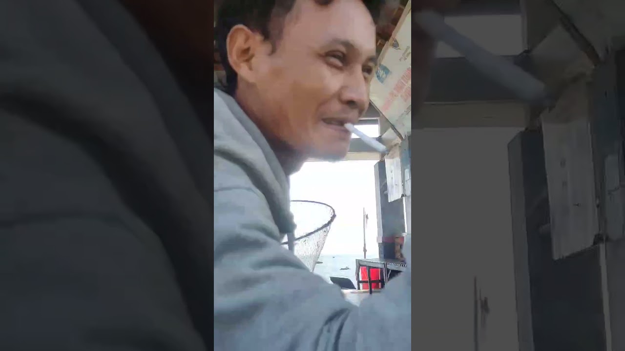 perdana belajar mancing ikan patik babon di bandengan jepara