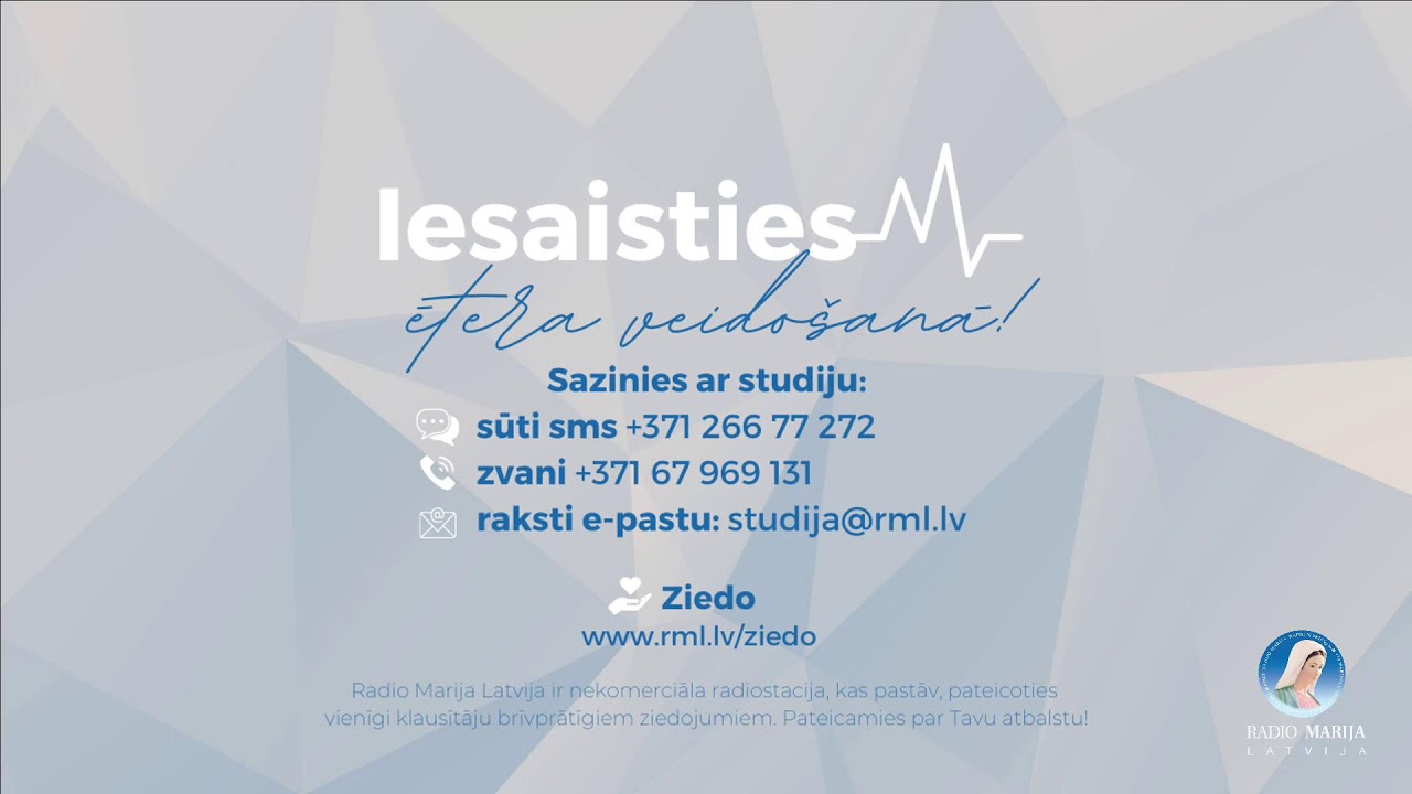 Katoļu harizmātiskā atjaunotne | Rīta cēliens | Māris Veliks, Olga Dadeka | 23.02.2022.