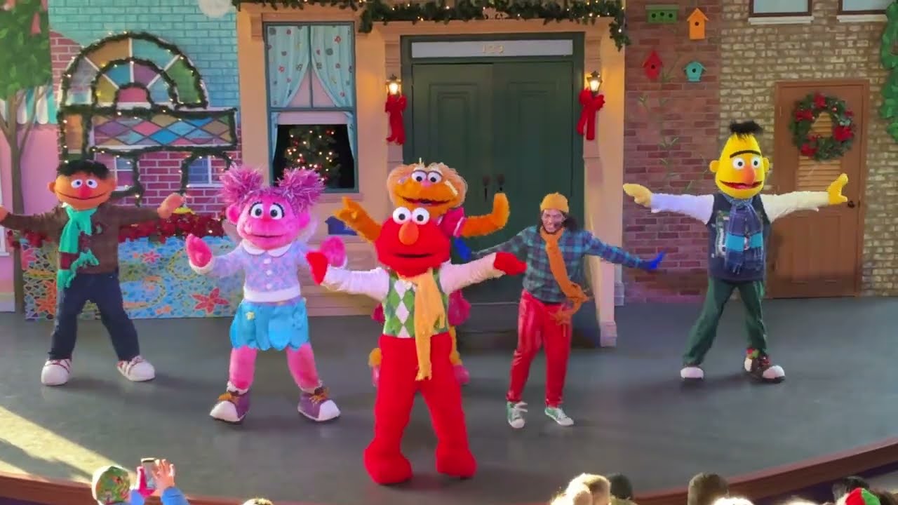 Весёлое караоке-шоу «Улица Сезам» в Sesame Place Philadelphia в 2025 году