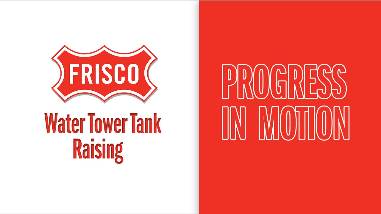 Progress in Motion - New Water Tower Tank Raising
