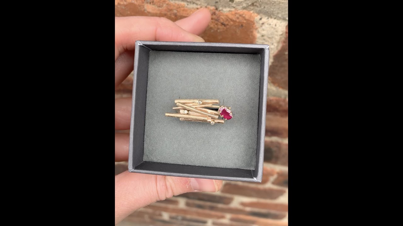 Remodelled ring in 9ct Gold
