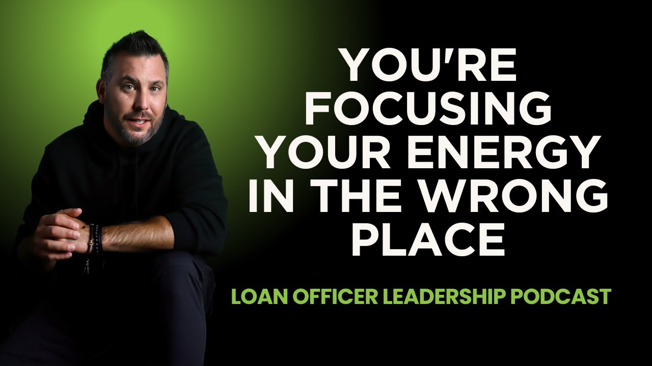 You're Focusing Your Energy in the Wrong Place!
