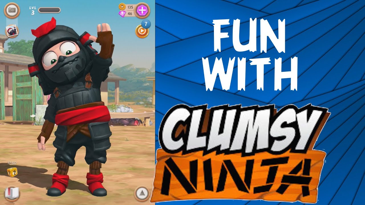 FUN WITH CLUMSY NINJA - NEW COSTUMES -Compatible with iPhone, iPad, and iPod touch.