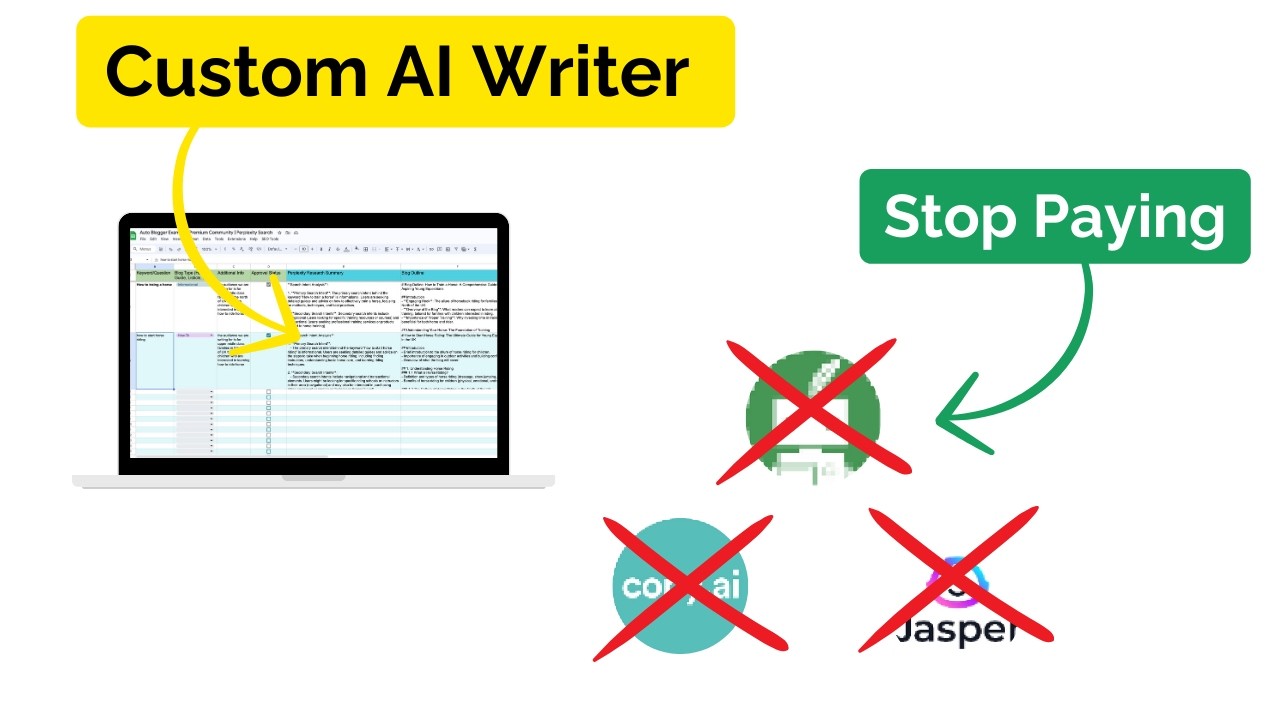 How I Build a Custom AI Blog Writer | Automate SEO Content with Google Sheets