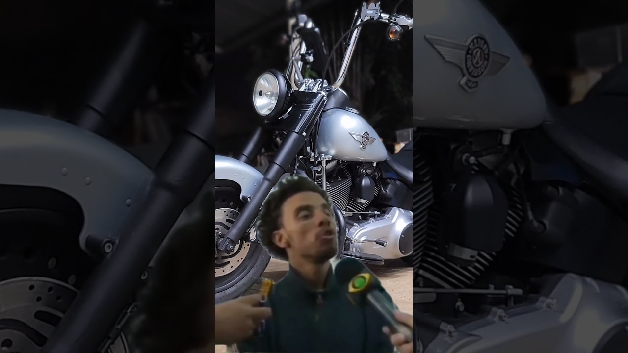 Guid&atilde;o Seca Suvaco #harleydavidson #fatboy