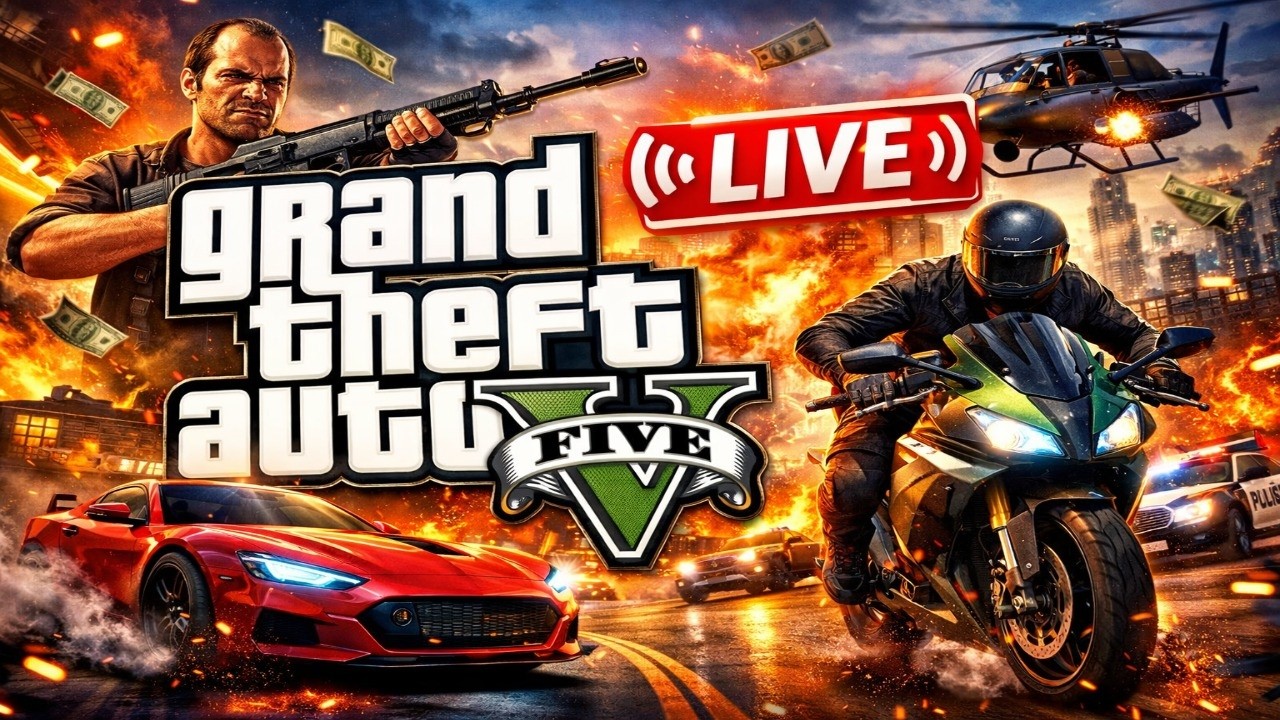 🔴 LIVE 24/7 GTA 5 | Los Santos Ultimate Gang War 💥 Casino Heist Madness!