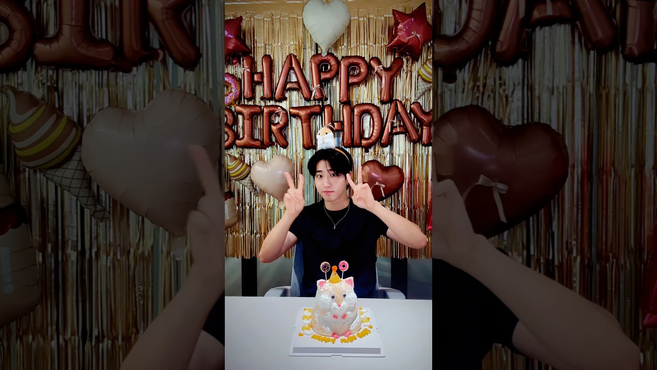 It's 🐿️'s birthday🍩 #StrayKids #스트레이키즈 #한 #HAN #HappyHANDay #YouMakeStrayKidsStay