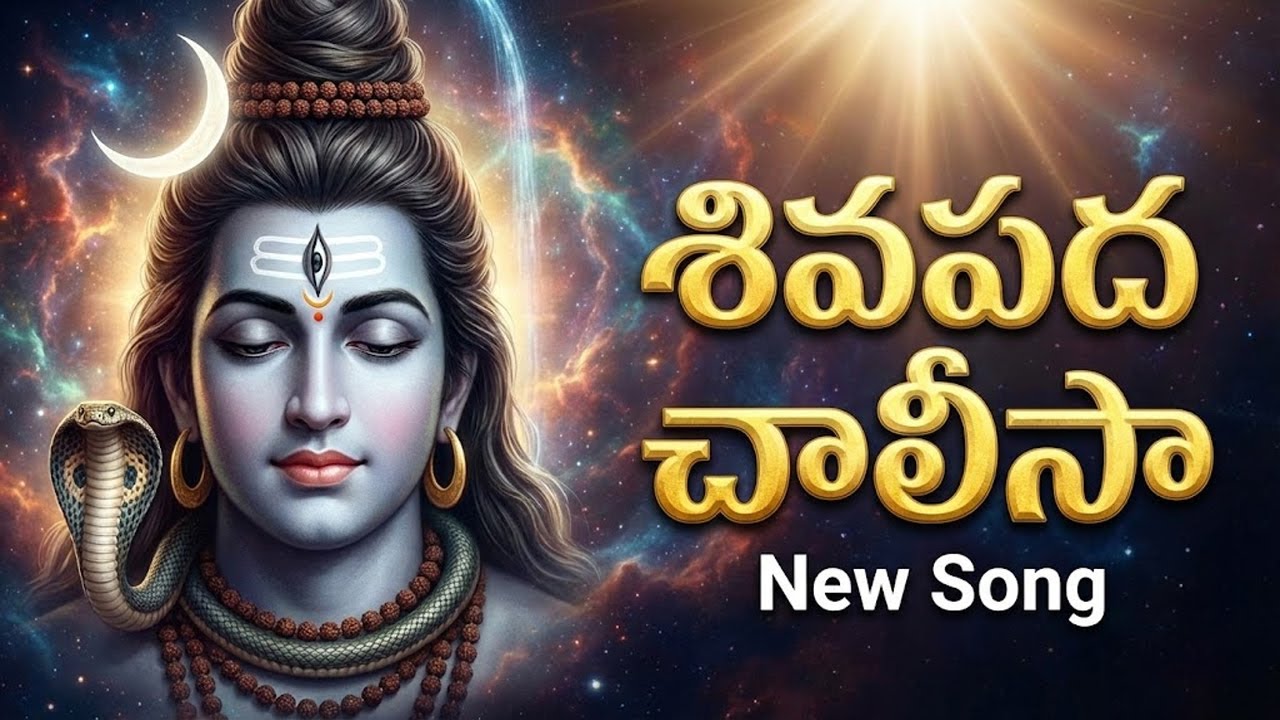 Shiva Pada Chalisa | Lord Shiva Devotional Telugu Songs | Latest Lord Shiva Telugu Songs