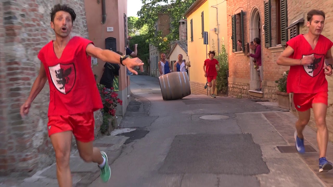 Bravio delle Botti Montepulciano 2018 -  Tele Idea La corsa dalla moto