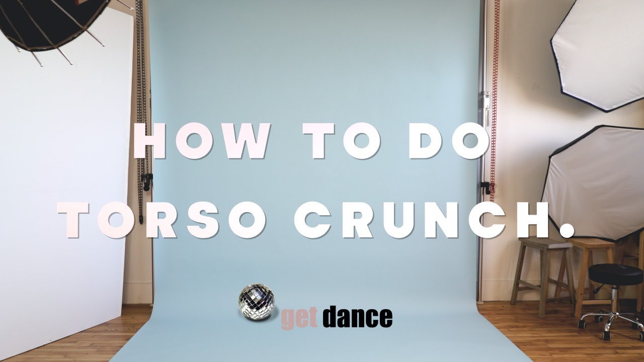 Stiff Upper Body? Simple Upper Body/Torso Moves For The Club - Torso Crunch Tutorial For Beginners