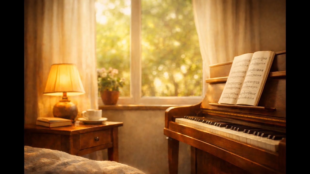 8 Hours Continuous Gentle Piano & Sleep Music for Seniors