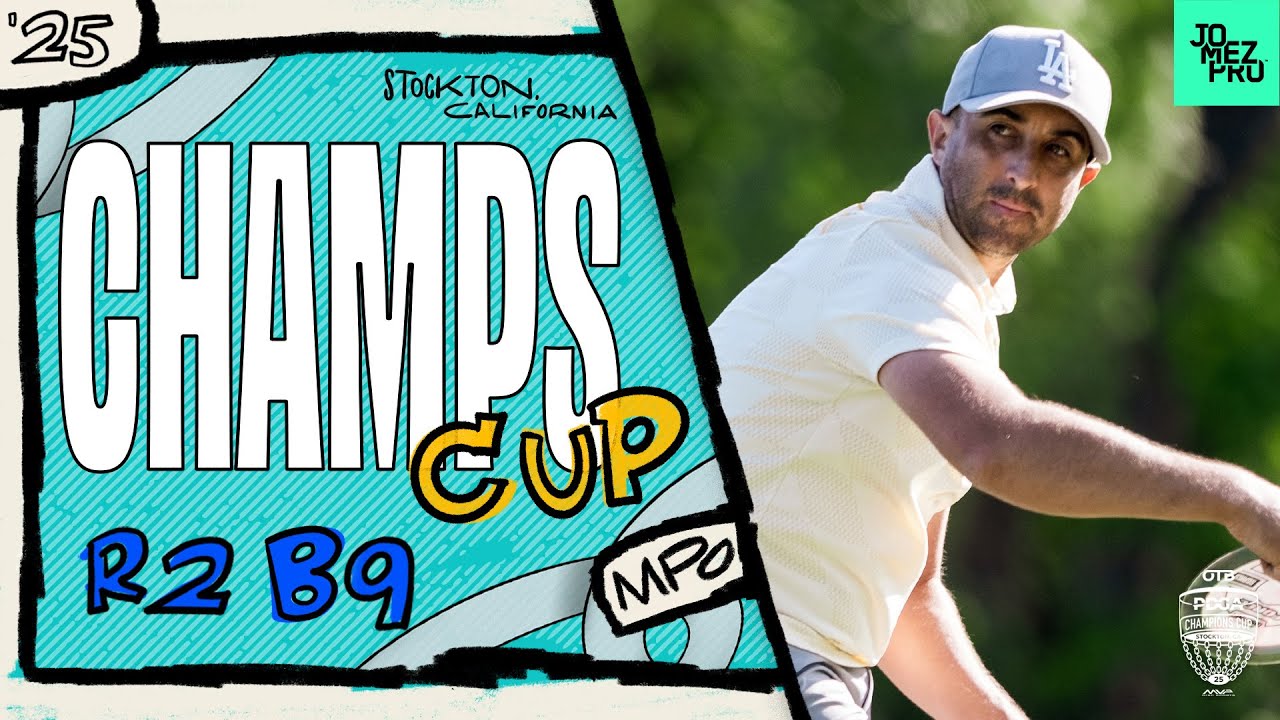 2025 PDGA Champions Cup | MPO R2B9 | McBeth, Miranda, Nieminen, Hammes | Jomez Disc Golf