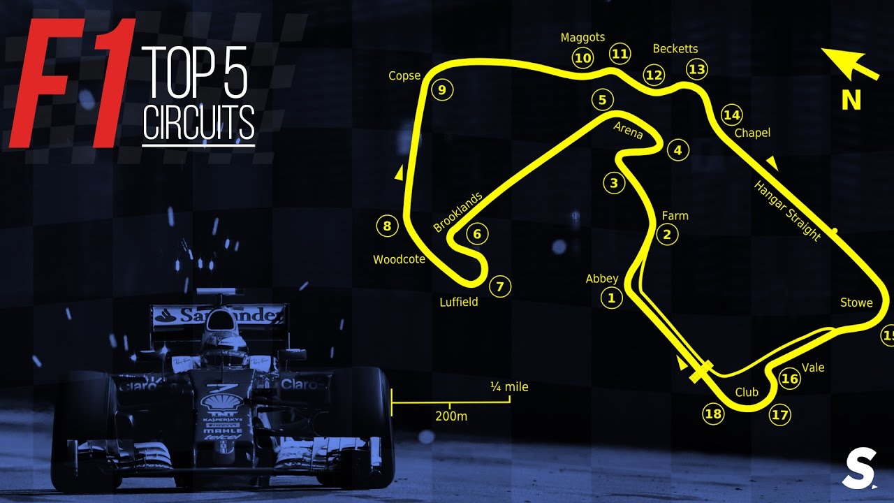 Full Throttle | Top 5 F1 Circuits