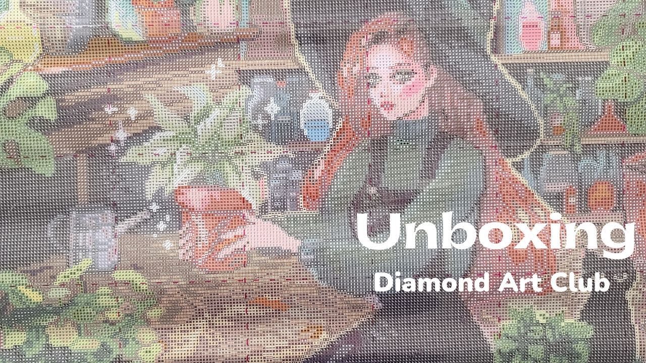 Unboxing - Diamond Art Club: Witchy Greenhouse de Rita Kónya/Aria-Illustration