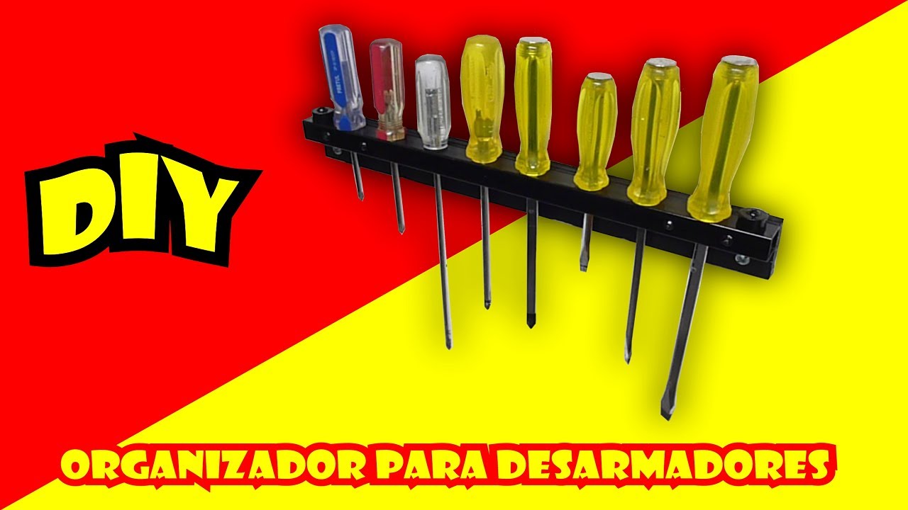 organizador para desarmadores fácil de hacer