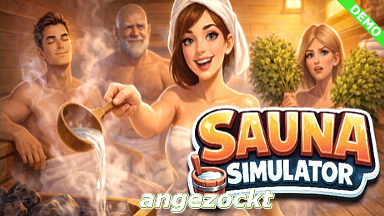 Sauna Simulator Demo 🧖&zwj;♀️ angezockt 🧖 2026 | deutsch