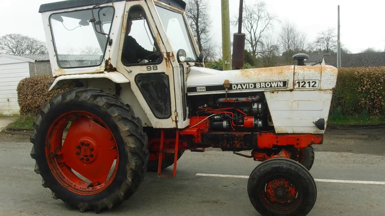 DAVID BROWN 1212 LARGER ALL WORKING CHEAP TRACTOR SOLD BY www catlowdycarriages com