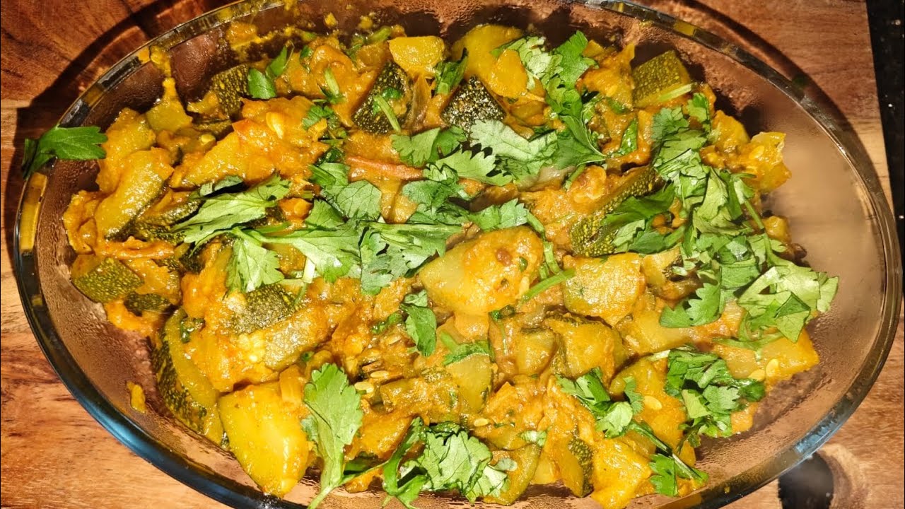 Zucchini ki sabji ek dam simple or tasty 