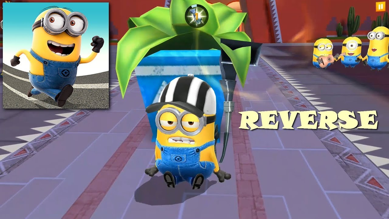 Cool Fullscreen Reverse Gameplay HD - Despicable Me Minion Rush - Referee Daily Challenge Episode 1