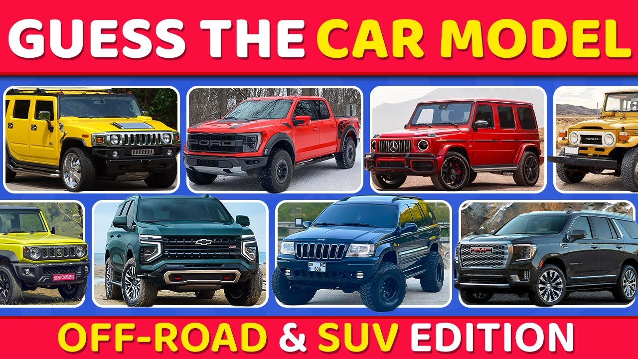 Guess the Off-Road Beast! | 40 SUV Legends Quiz Challenge