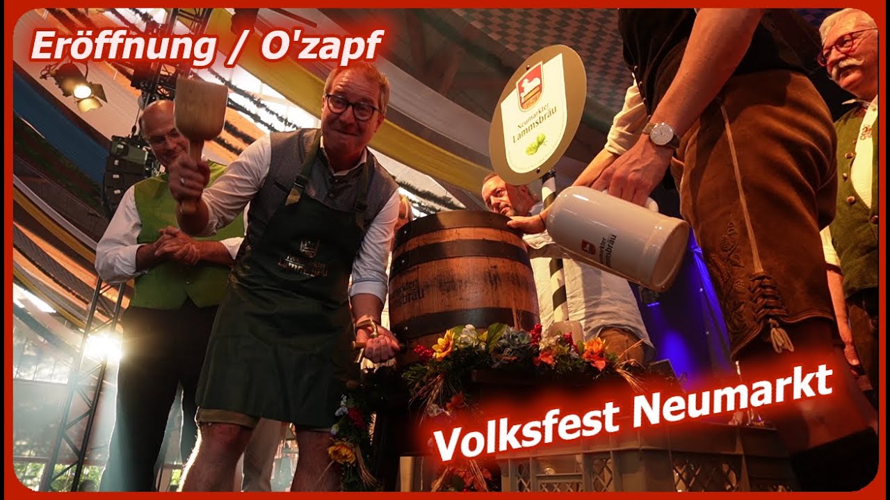 O'zapf |🎡Neumarkter Volksfest 2025 | Eröffnung