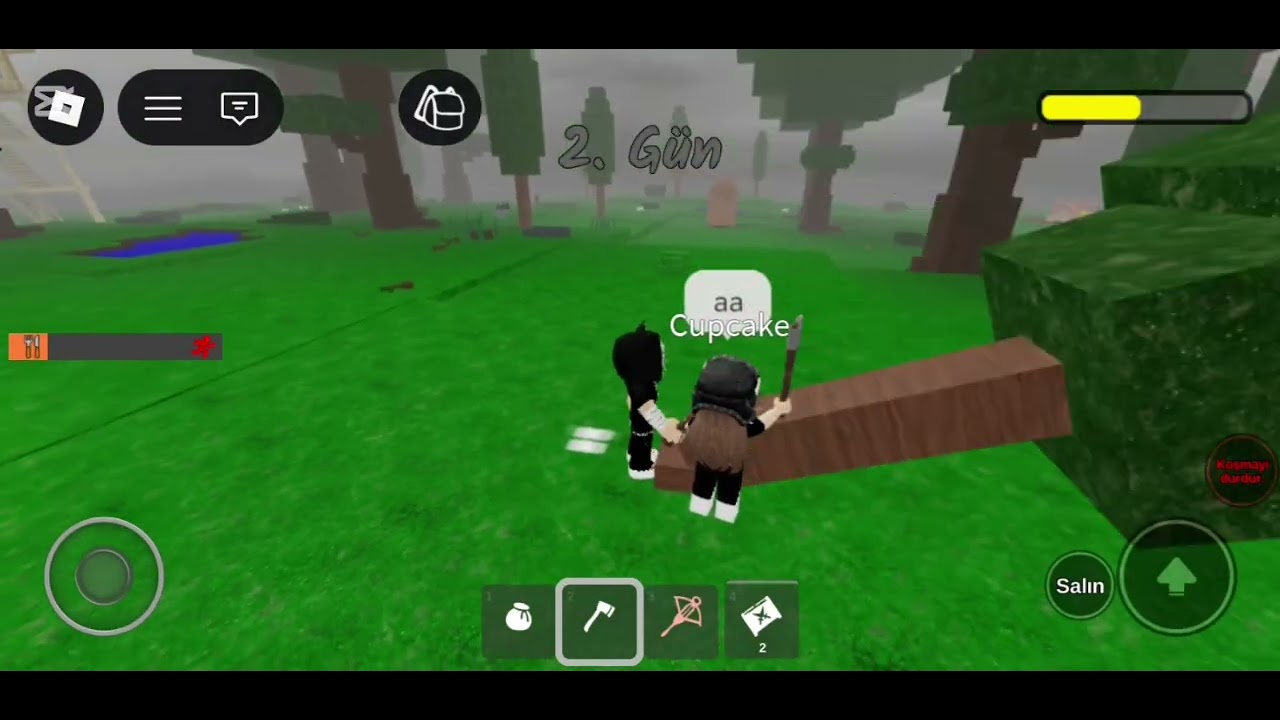 Ormanda 99 gecede speedrun yapmaya çalışdık. @Cupcakemadi  