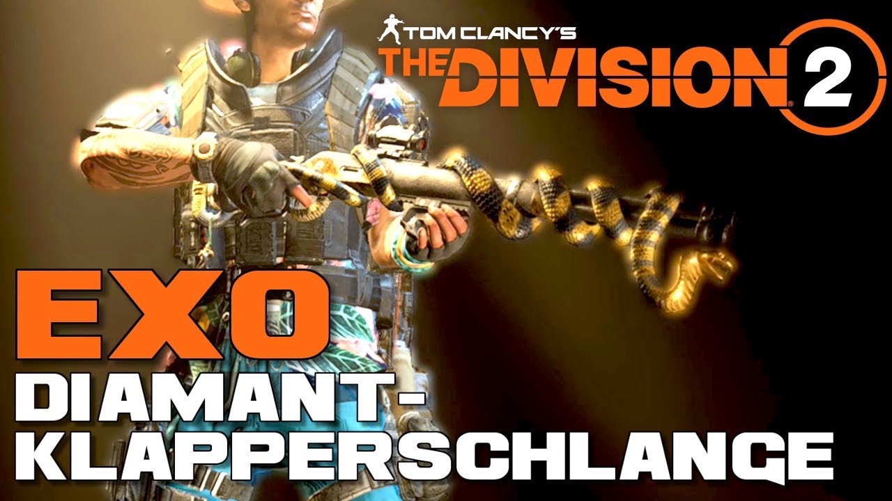 The Division 2 EXO Diamantklapperschlange / Exotische Waffe / Exotisches Gewehr