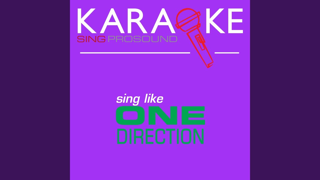 Live While We're Young (In the Style of One Direction) (Karaoke with Background Vocal)