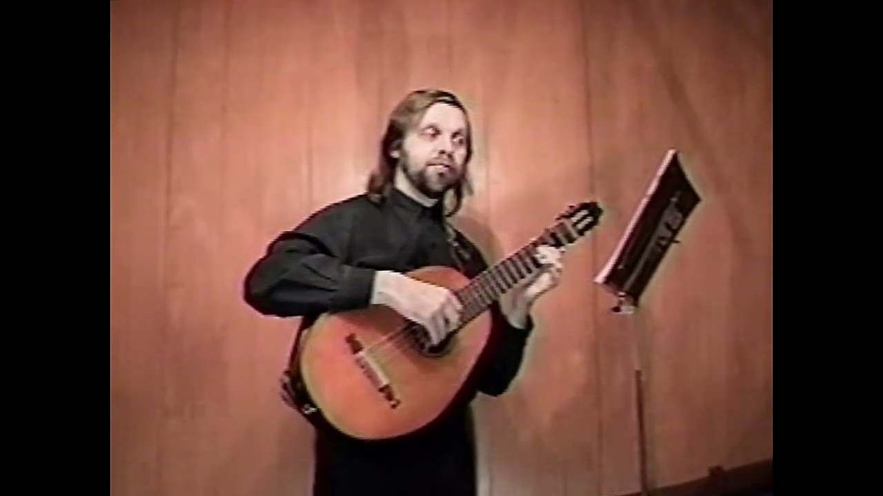 Andrei Krylov plays Suite for Lute by E.G. Baron part 2 & 3