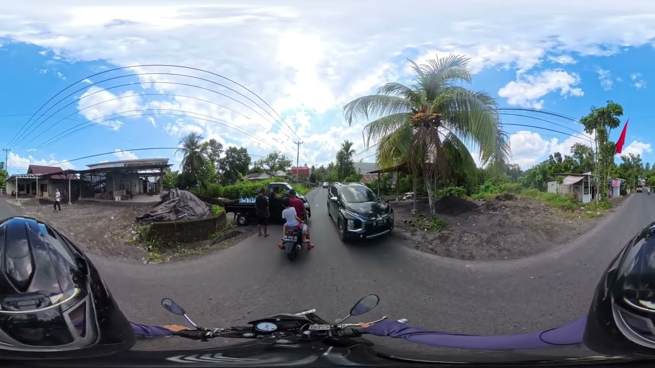 on the way Koka Teling | 360 motorbike ride