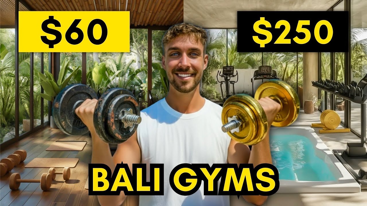 I Tested $60 vs $250 Gyms in BALI - Worth It?