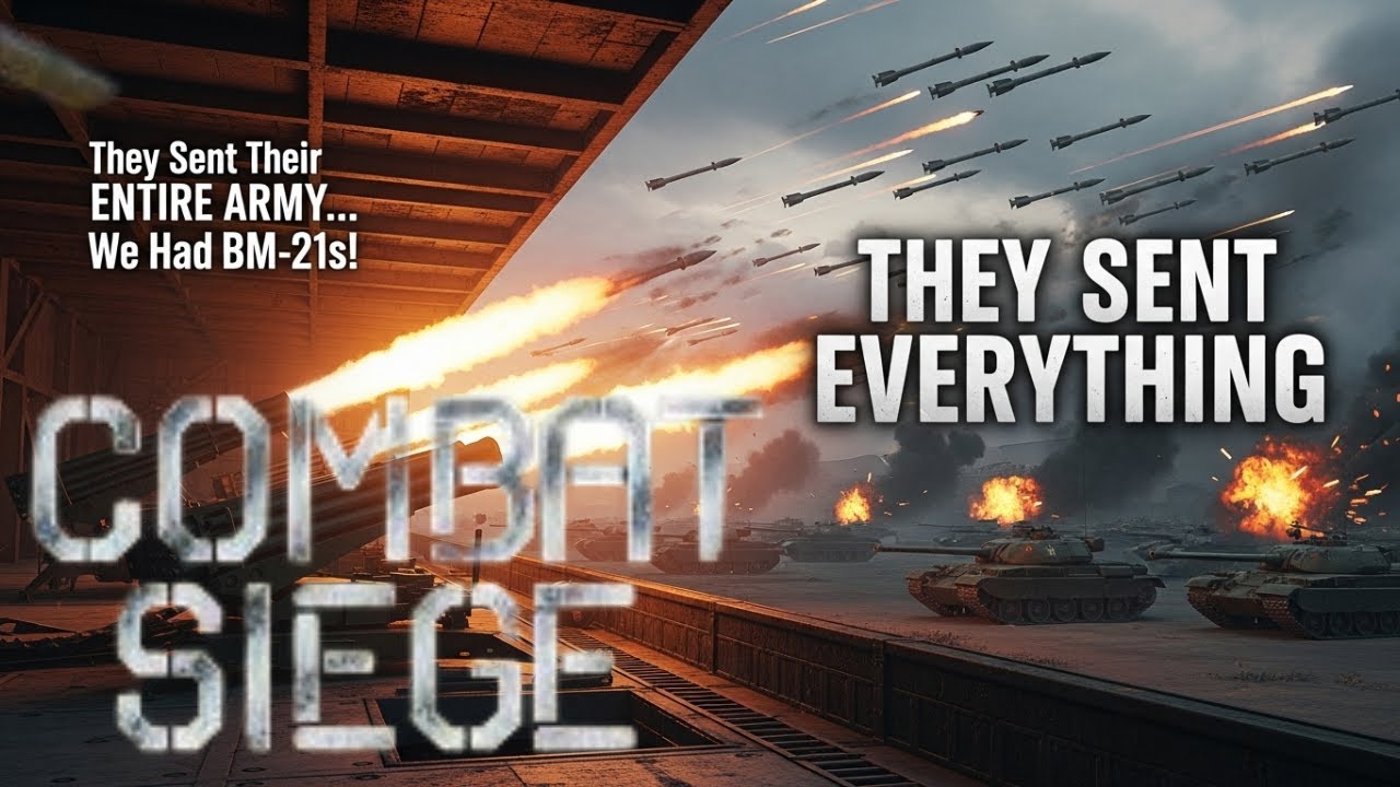 They Sent Their ENTIRE ARMY... We Had BM-21s! | Combat Siege