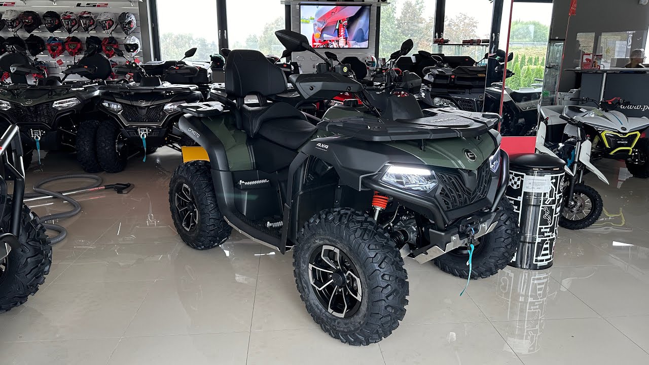 QUAD CF Moto 625L EPS w nowym kolorze GREEN