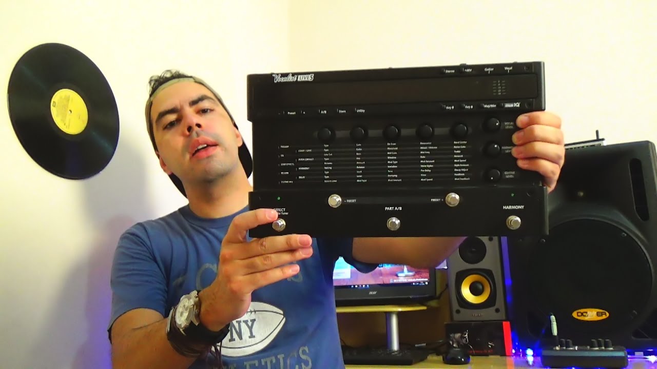 Review Pedaleira De Voz Digitech Vocalist Live 5 em português (PT-BR)