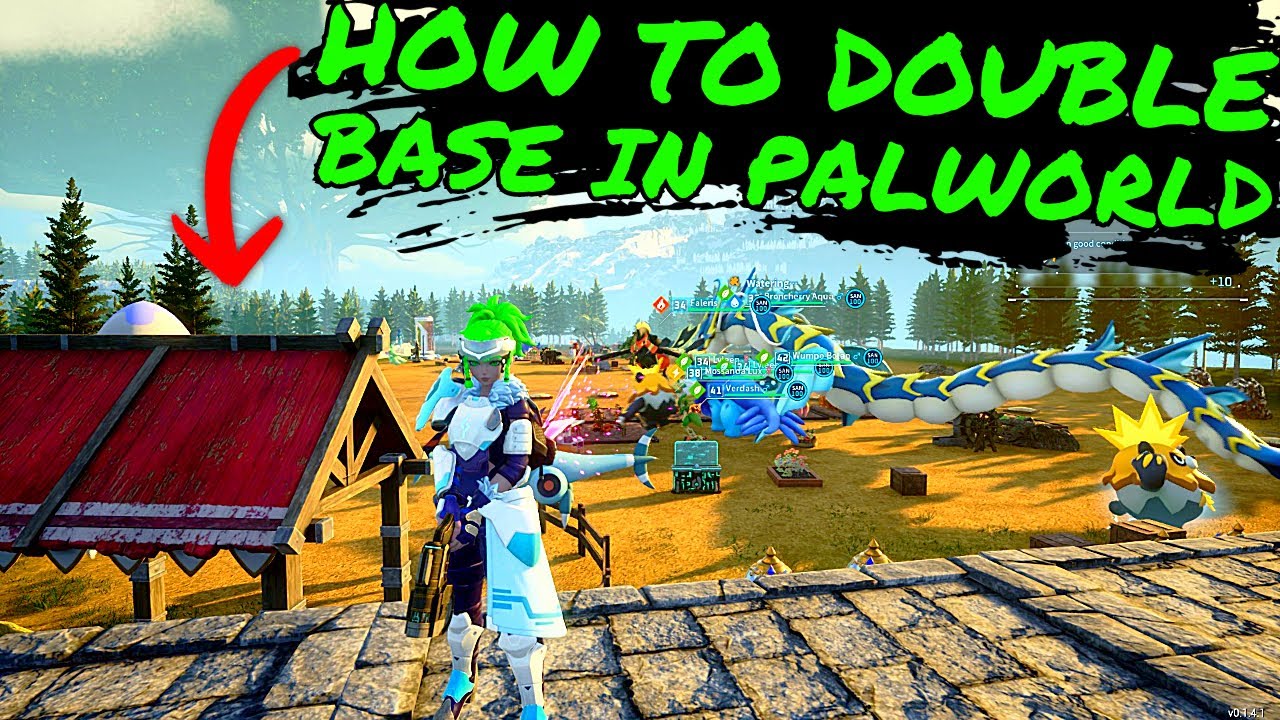 Как удвоить базу в PALWORLD!!! Сделайте в 2 раза больше дел! Советы и рекомендации Palworld!!!
