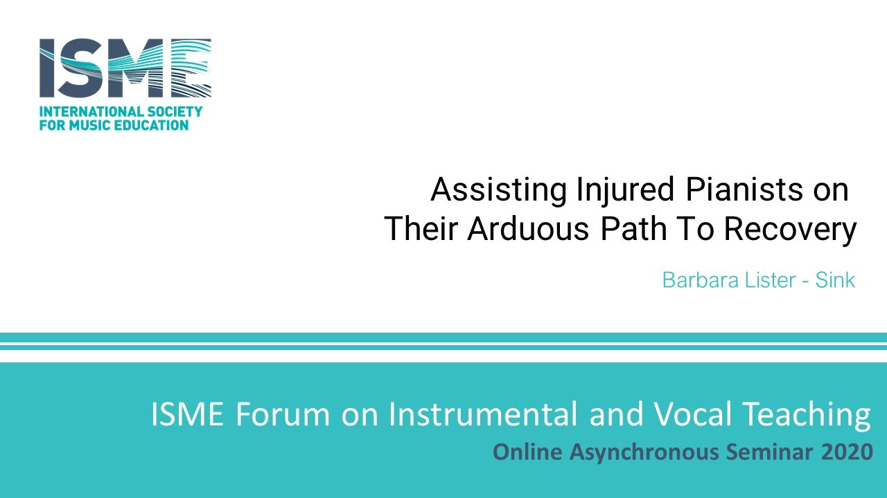 Assisting Injured Pianists on Their Arduous Path To Recovery