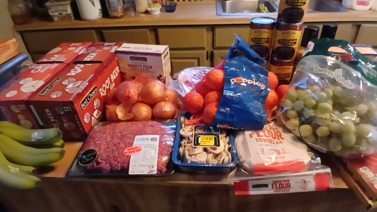 Замерзшие автомобильные двери и покупки продуктов на 93 доллара ❄️🛒 | Скидка для пенсионеров и ра...