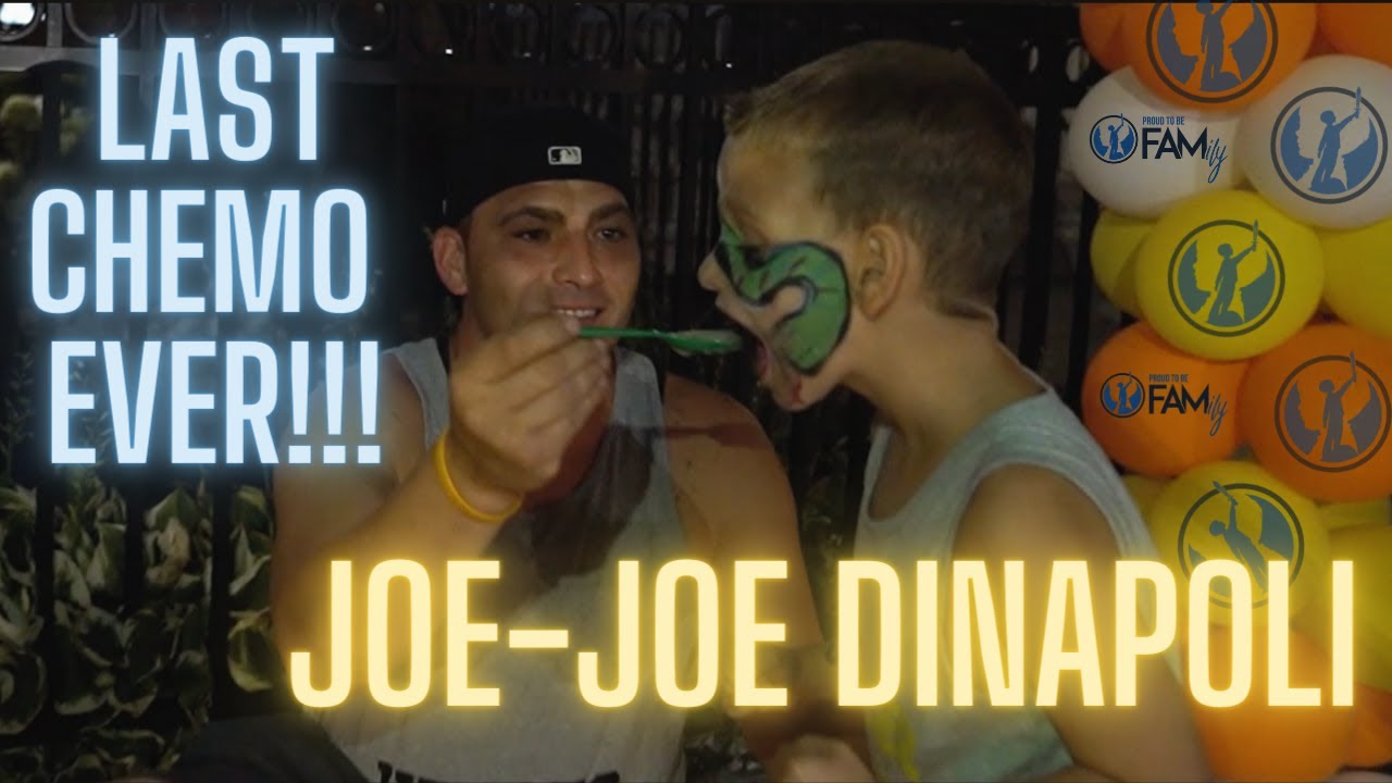 Childhood Cancer: Last Chemo Pill Ever!!! | Joe Dinapoli