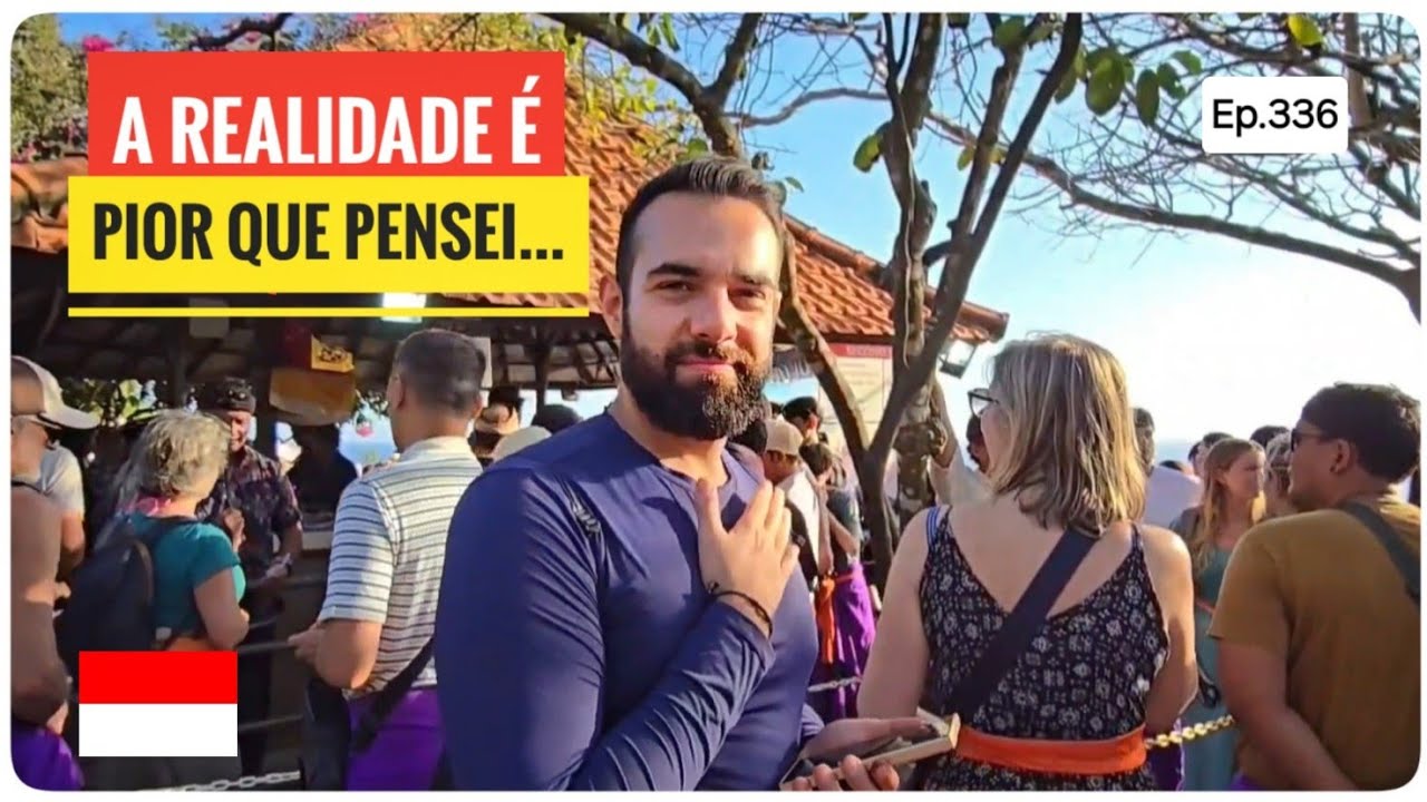 A REALIDADE de TURISTAR pelas PRAIAS de BALI 2024 (INDONÉSIA)